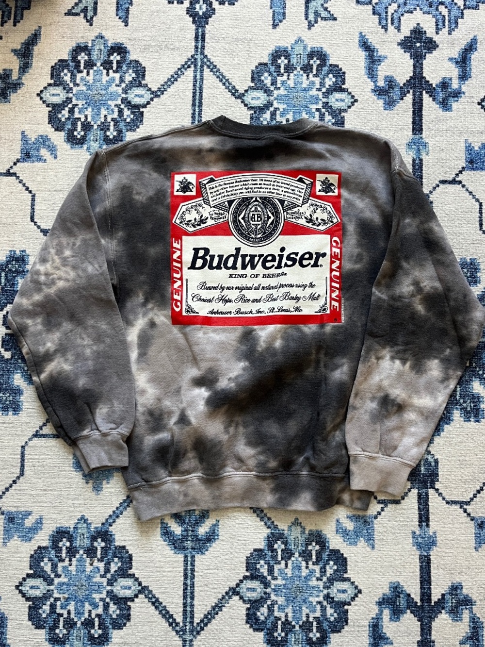 Budweiser Tye Dye Crewneck